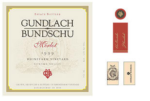 Gundlach Bundschu wine label